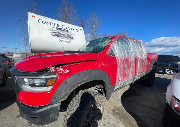 Dodge RAM cena 79900 przebieg: 152000, rok produkcji 2019 z Oborniki małe 37